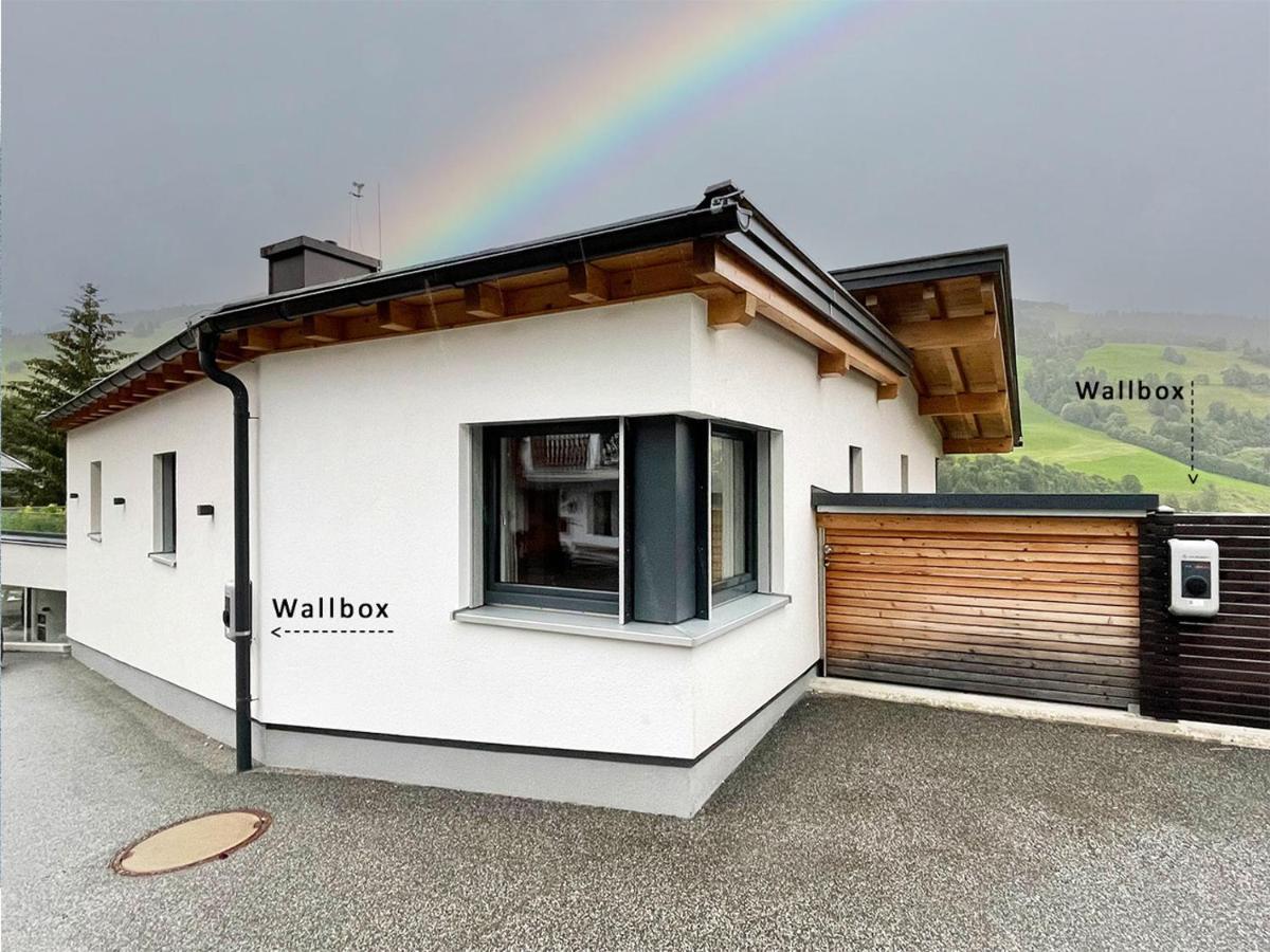 Ferienwohnungen Falkenstein Hinterglemm Saalbach-Hinterglemm Dış mekan fotoğraf
